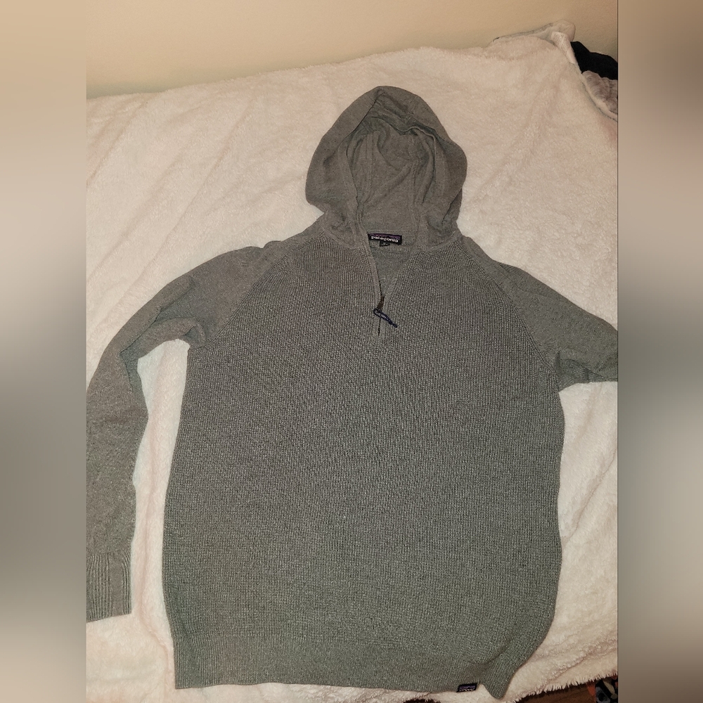 Mens Patagonia Yewcrag Knit Hoodie